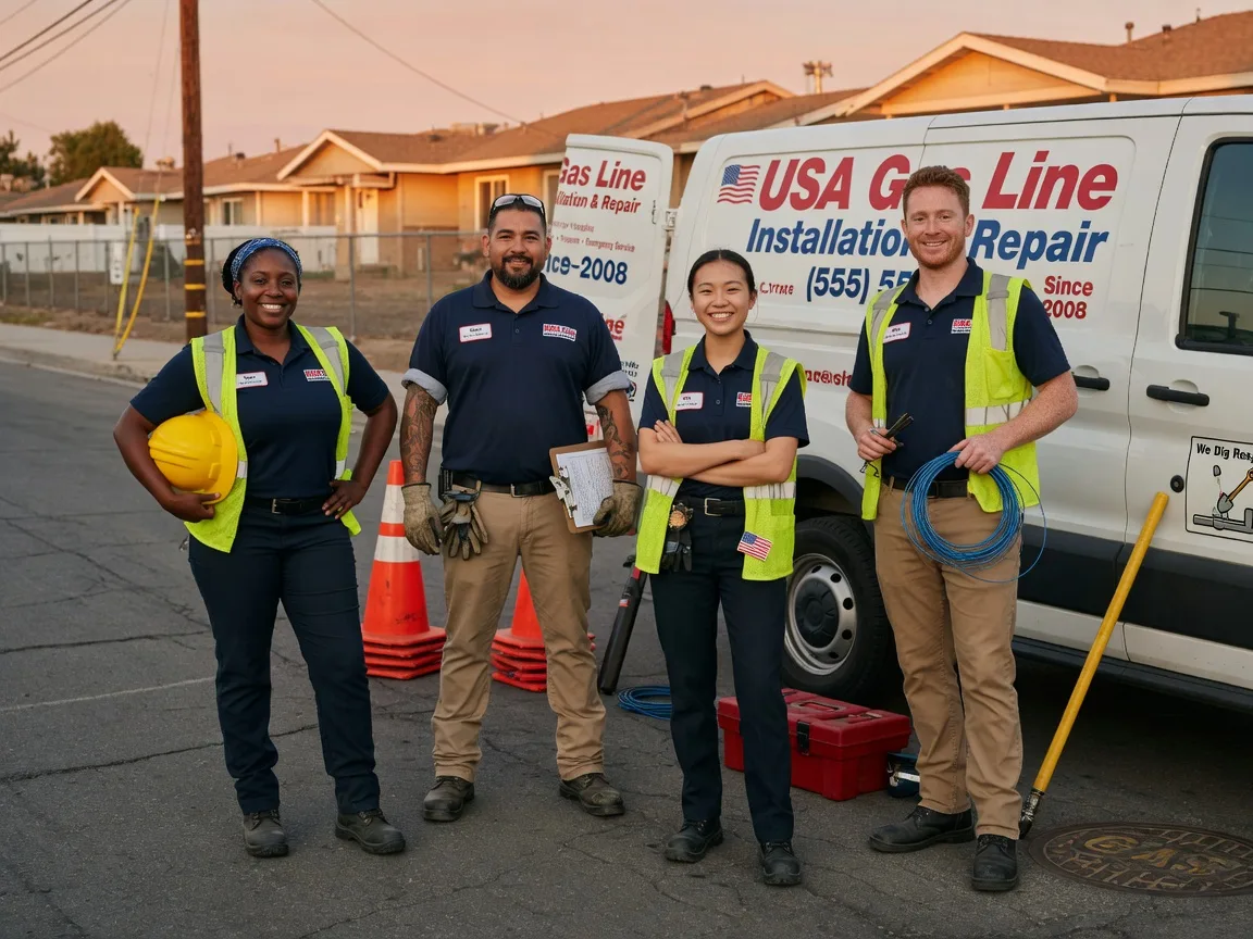 Gas Line Installation company in Starkweather, ND